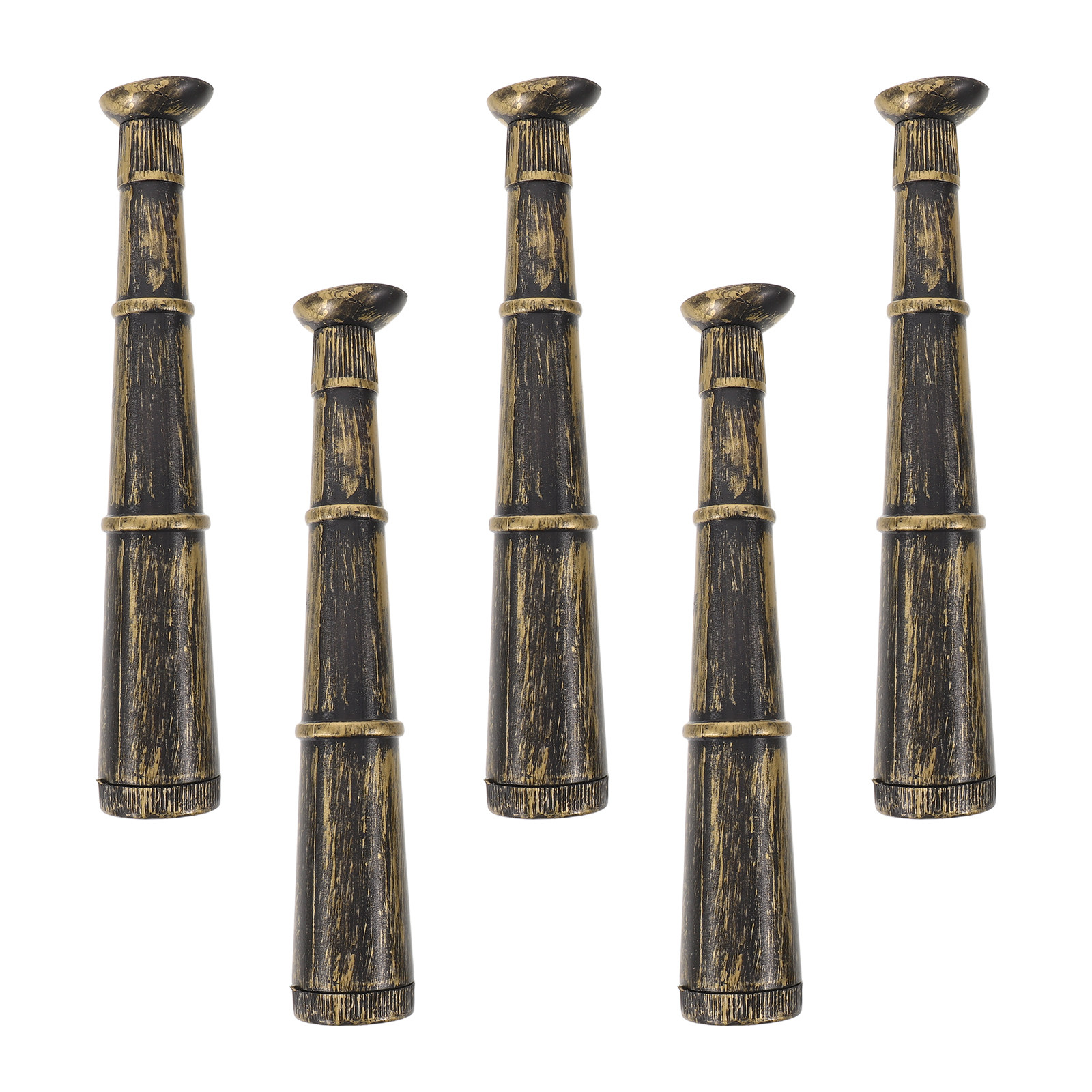 Outdoor Adventure Kids Party - 5Pcs Pirate Monocular Spyglass for Kids