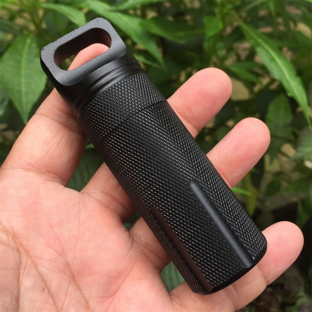 Fire Piston Starter - Colorful Aluminum Waterproof EDC Sealed Bottle