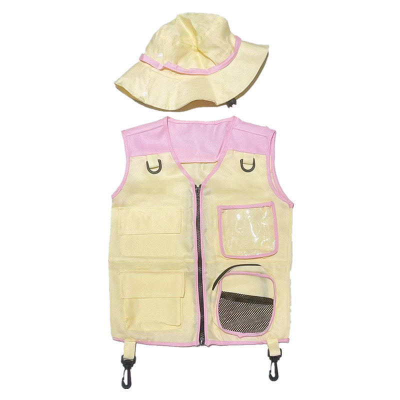 Children Explorer Vest Hat Sui - مراجعة Outdoor Adventure Kids Party وسعره
