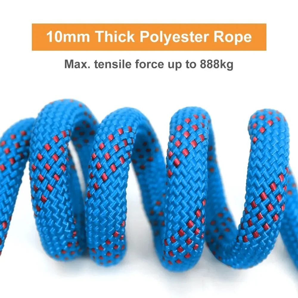 15M/25M/35M Outdoor Static Rop - مراجعة Rope Climbing Static وسعره