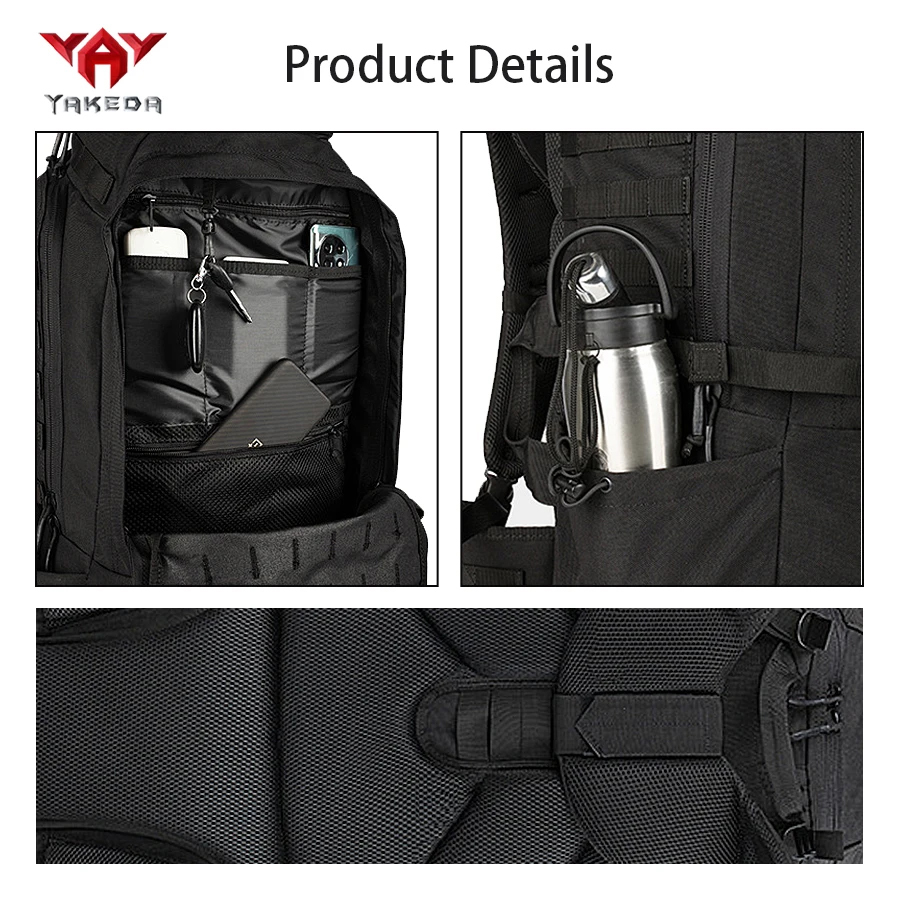 YAKEDA 70L Outdoor Large Capac - مراجعة Adventure Outdoor Equipment وسعره