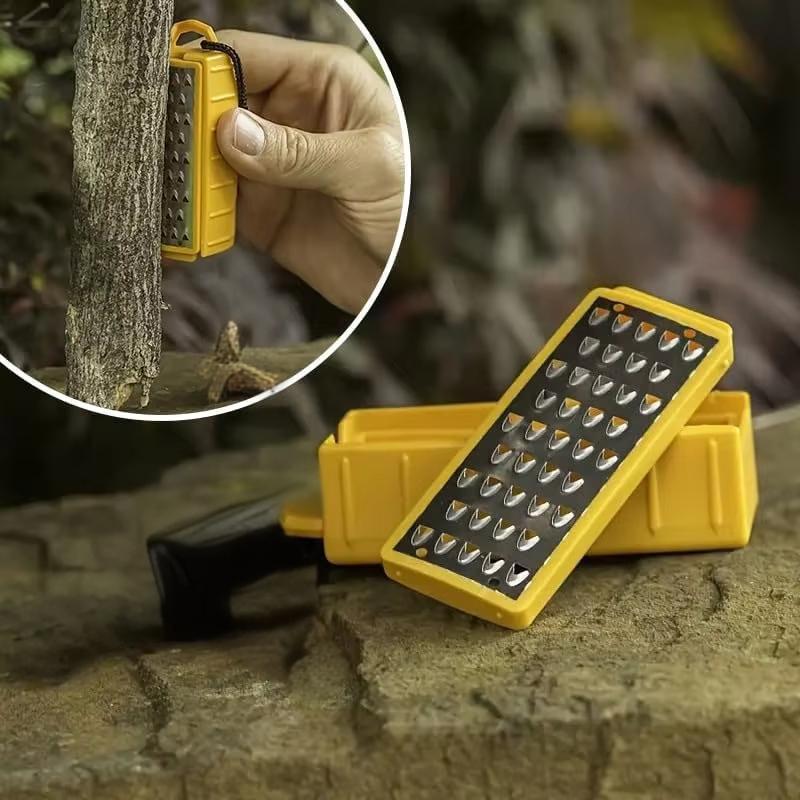 Outdoor Magnifying Glass Card  - مراجعة Fire Piston Starter وسعره