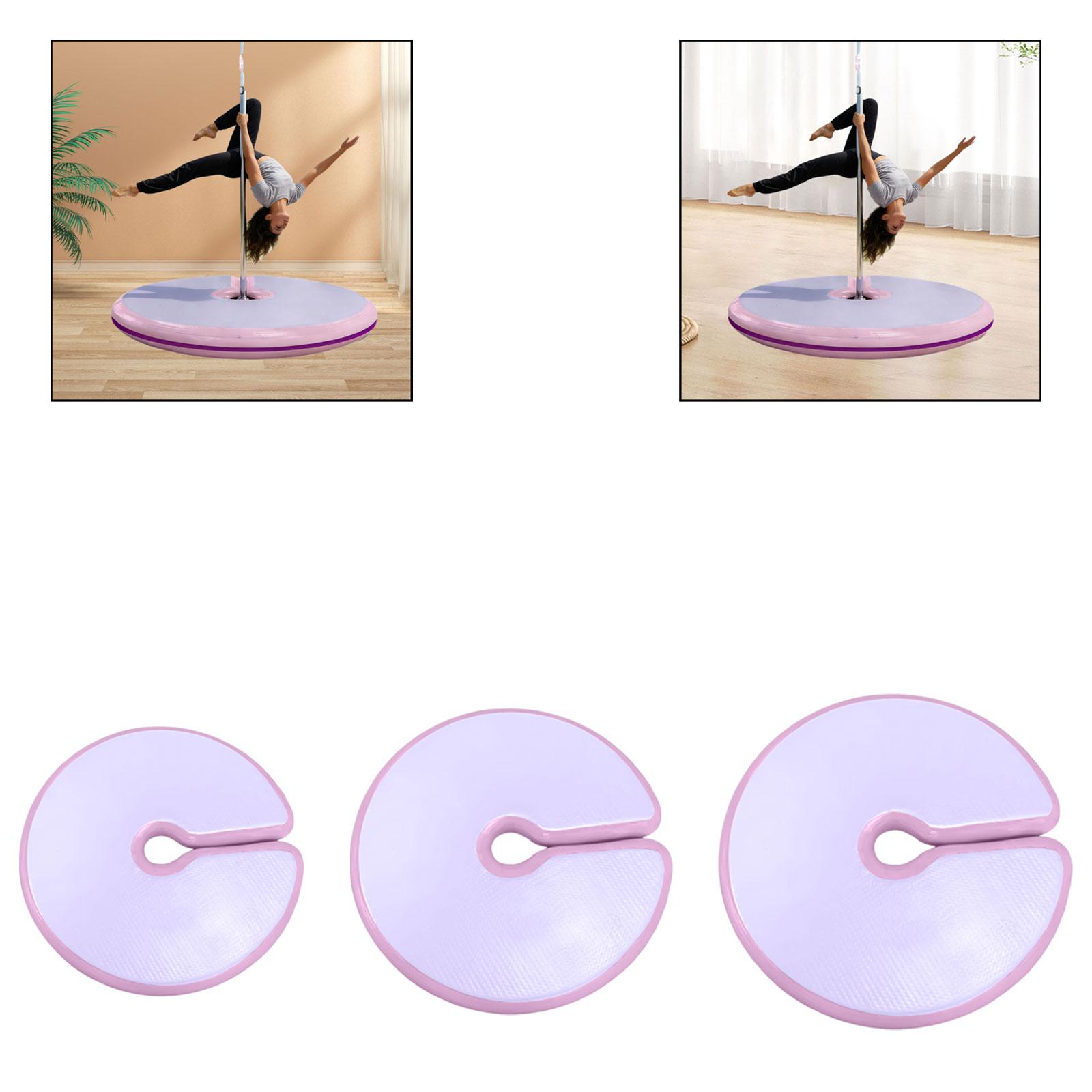 Pole Dance Mat Round Pink Fold - مراجعة Crash Pad Folding وسعره