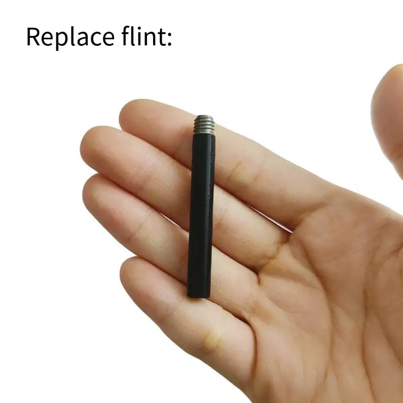 New Waterproof Portable Flint  - مراجعة Fire Piston Starter وسعره