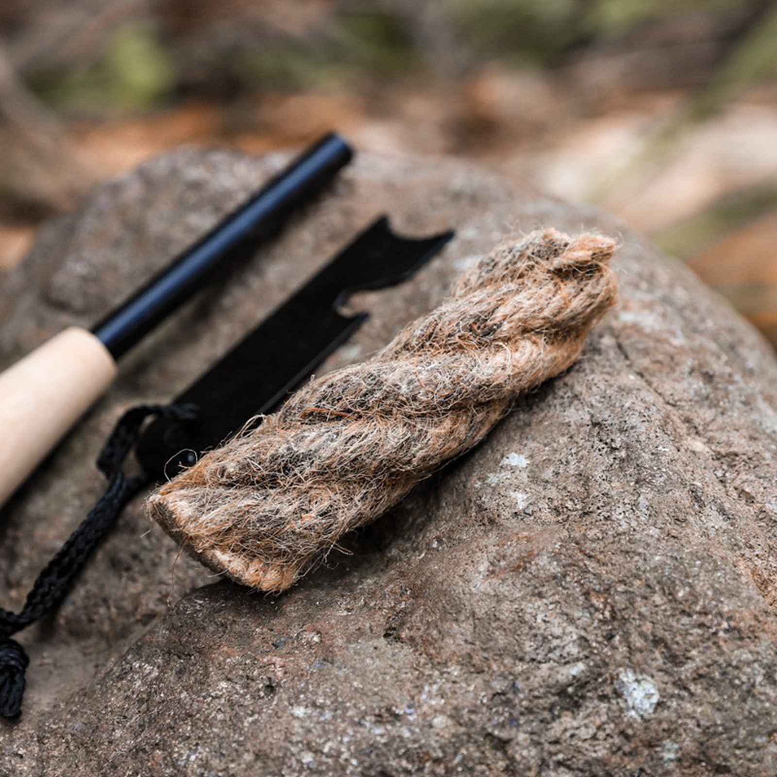 Outdoor Tinder Rope, Fire Star - مراجعة Fire Piston Starter وسعره