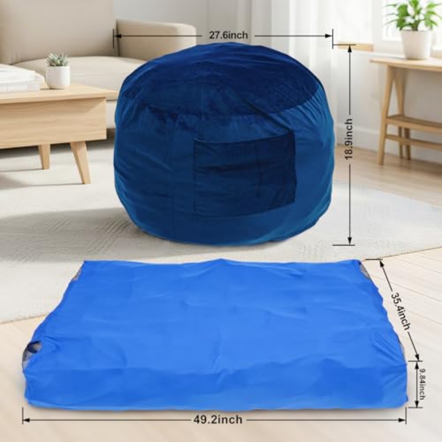 Bean Bag Chair and Sensory Cra - مراجعة Crash Pad Folding وسعره