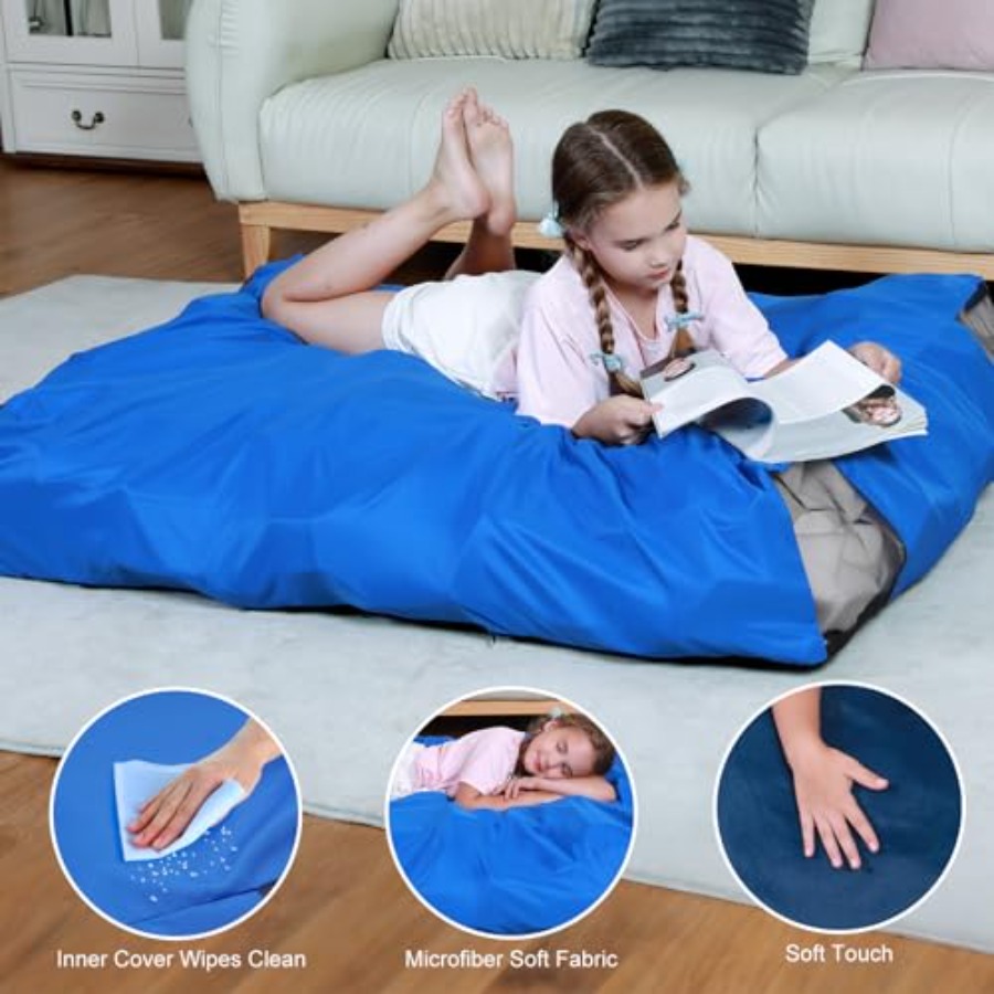Bean Bag Chair and Sensory Cra - مراجعة Crash Pad Folding وسعره