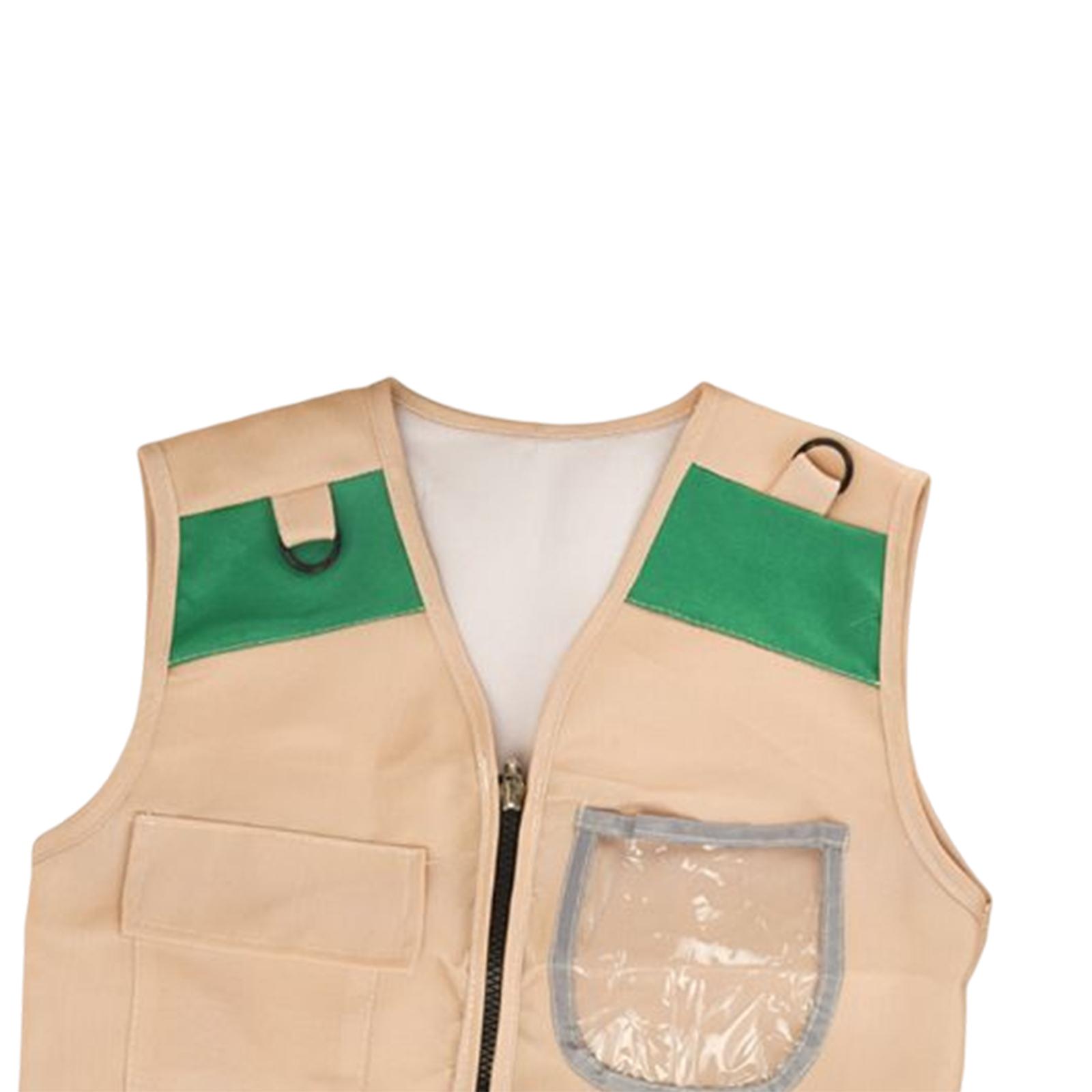 Kids Costume Vest Hat ,Nature  - مراجعة Outdoor Adventure Kids Party وسعره