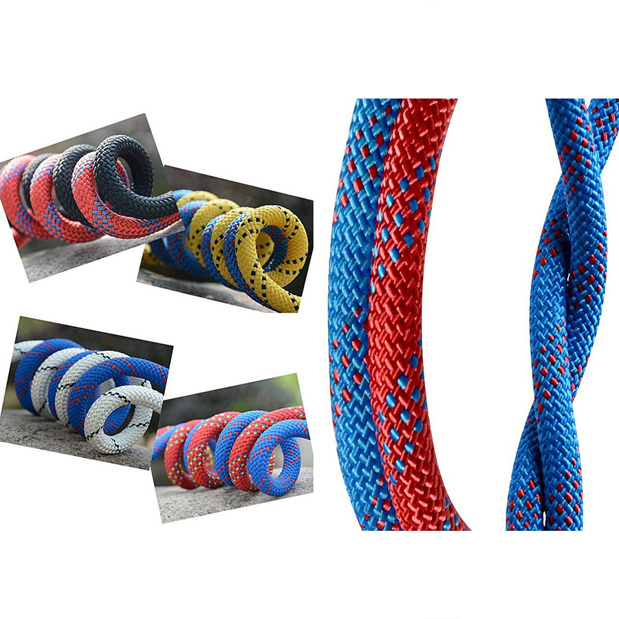 Thickened 10m Safety Life Rope - مراجعة Rope Climbing Static وسعره