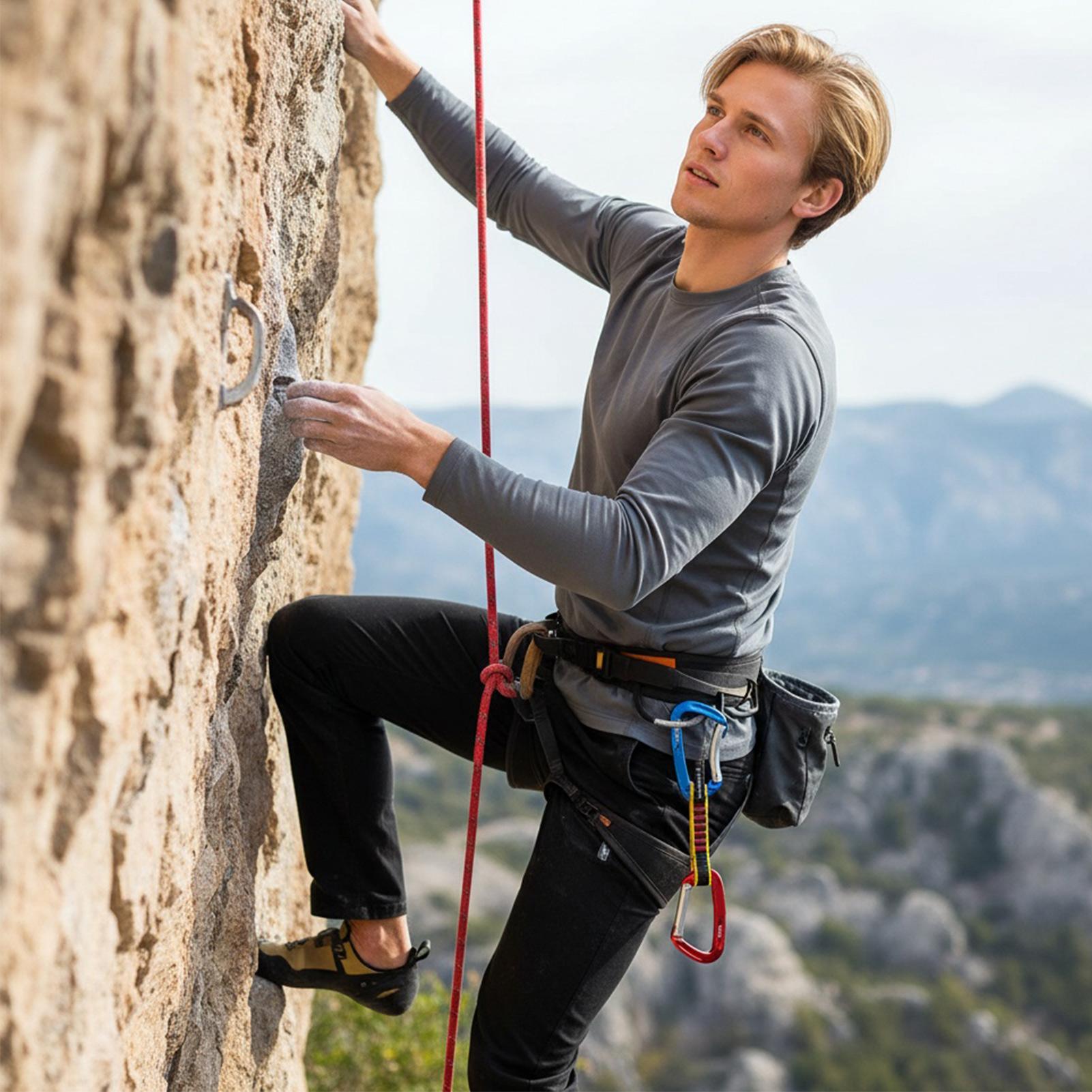 Quickdraws Climbing Carabiner  - مراجعة Adventure Outdoor Equipment وسعره