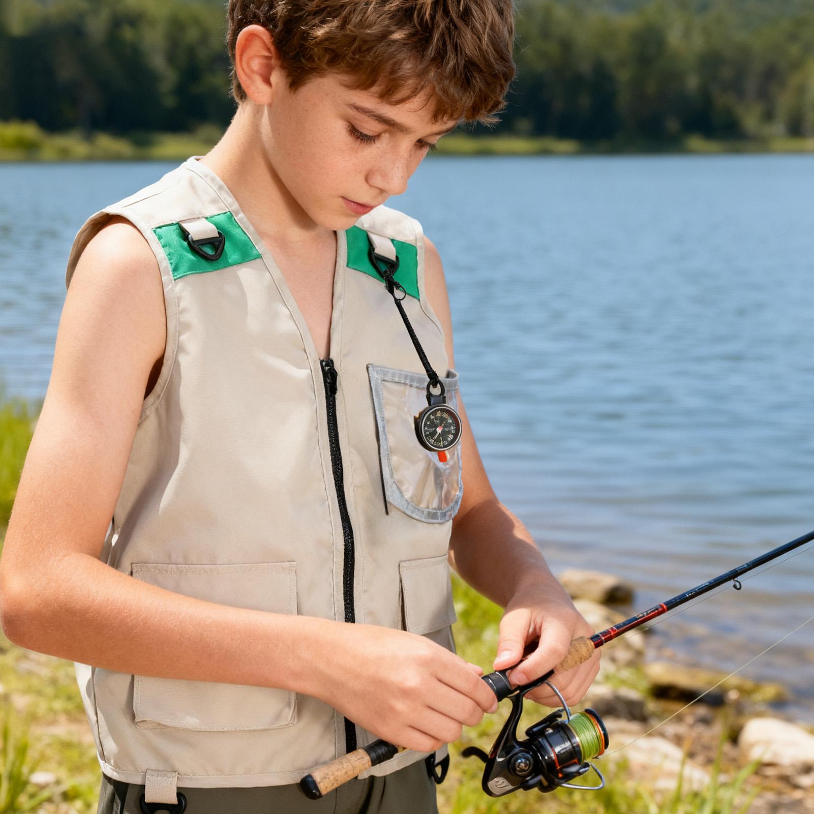 Fishing Vest Children Explorer - مراجعة Outdoor Adventure Kids Party وسعره