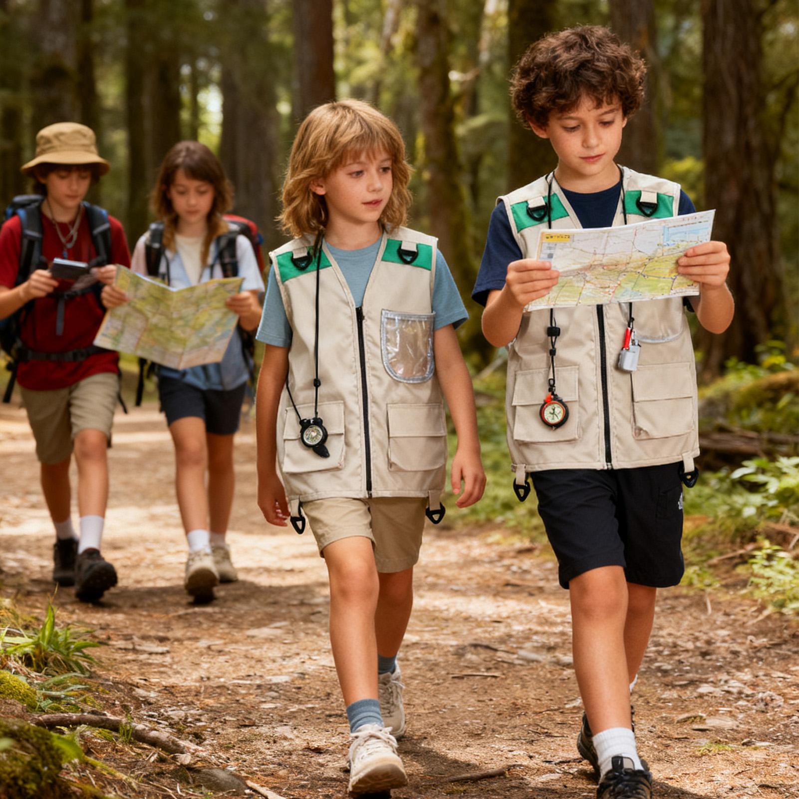 Fishing Vest Children Explorer - مراجعة Outdoor Adventure Kids Party وسعره