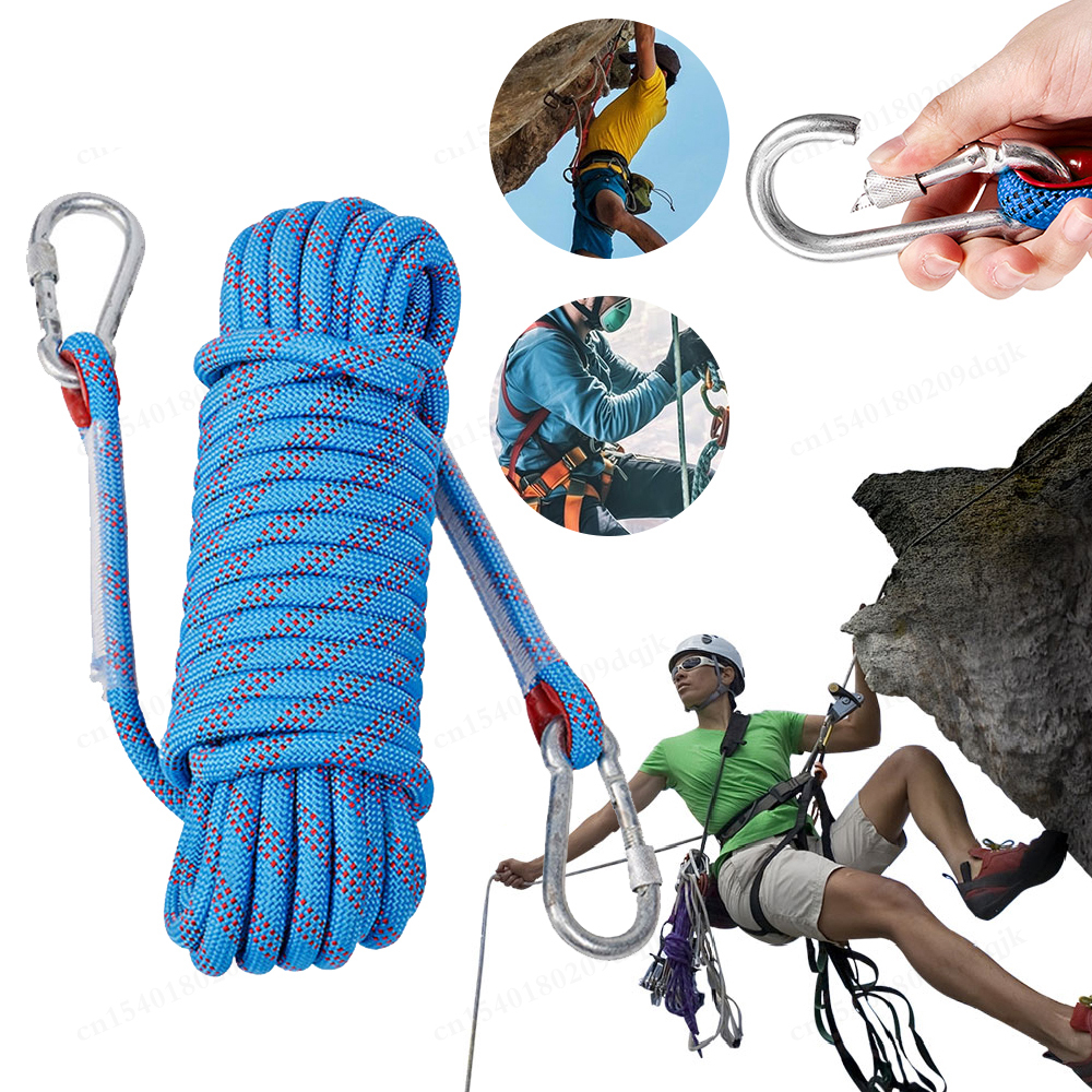 10mm Rock Climbing Rope 10M Ou - مراجعة Rope Climbing Static وسعره