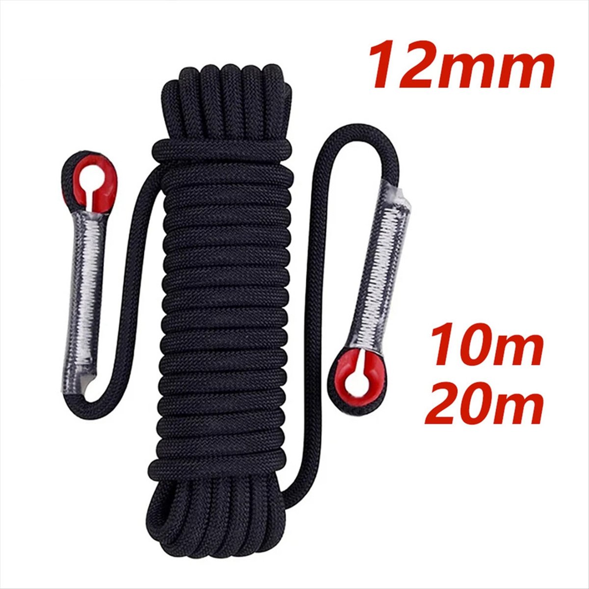 NEW! 12mm Safety-Life Rope Cli - مراجعة Rope Climbing Static وسعره