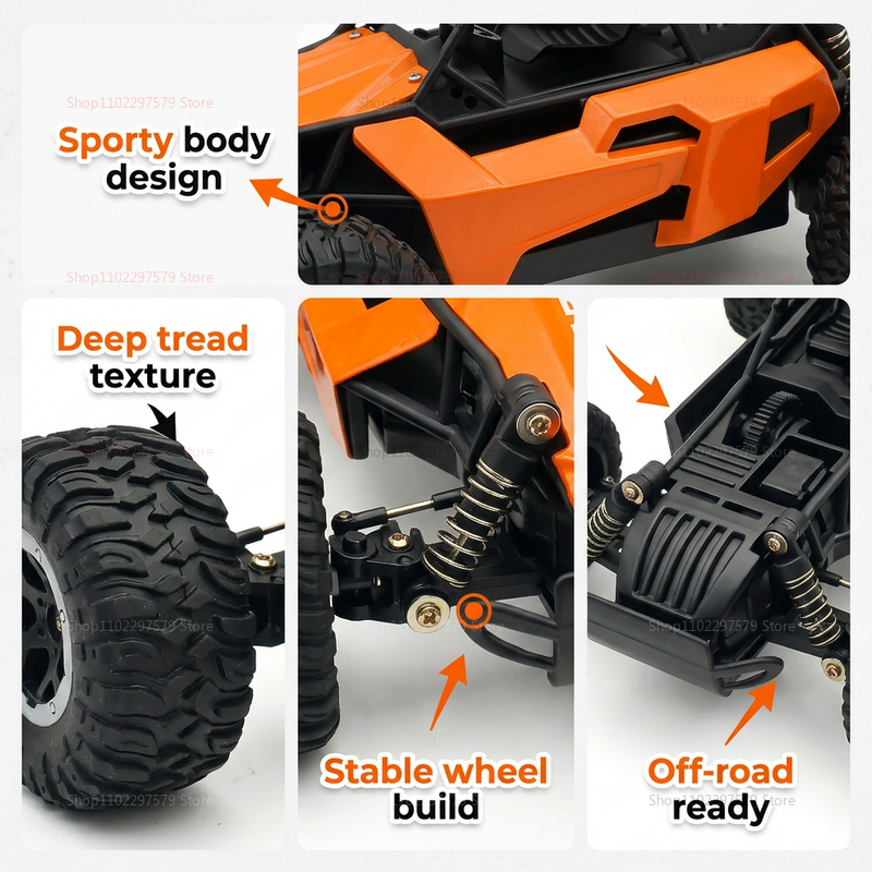 RC Monster Truck 1:16 Scale Re - مراجعة Adventure Outdoor Equipment وسعره