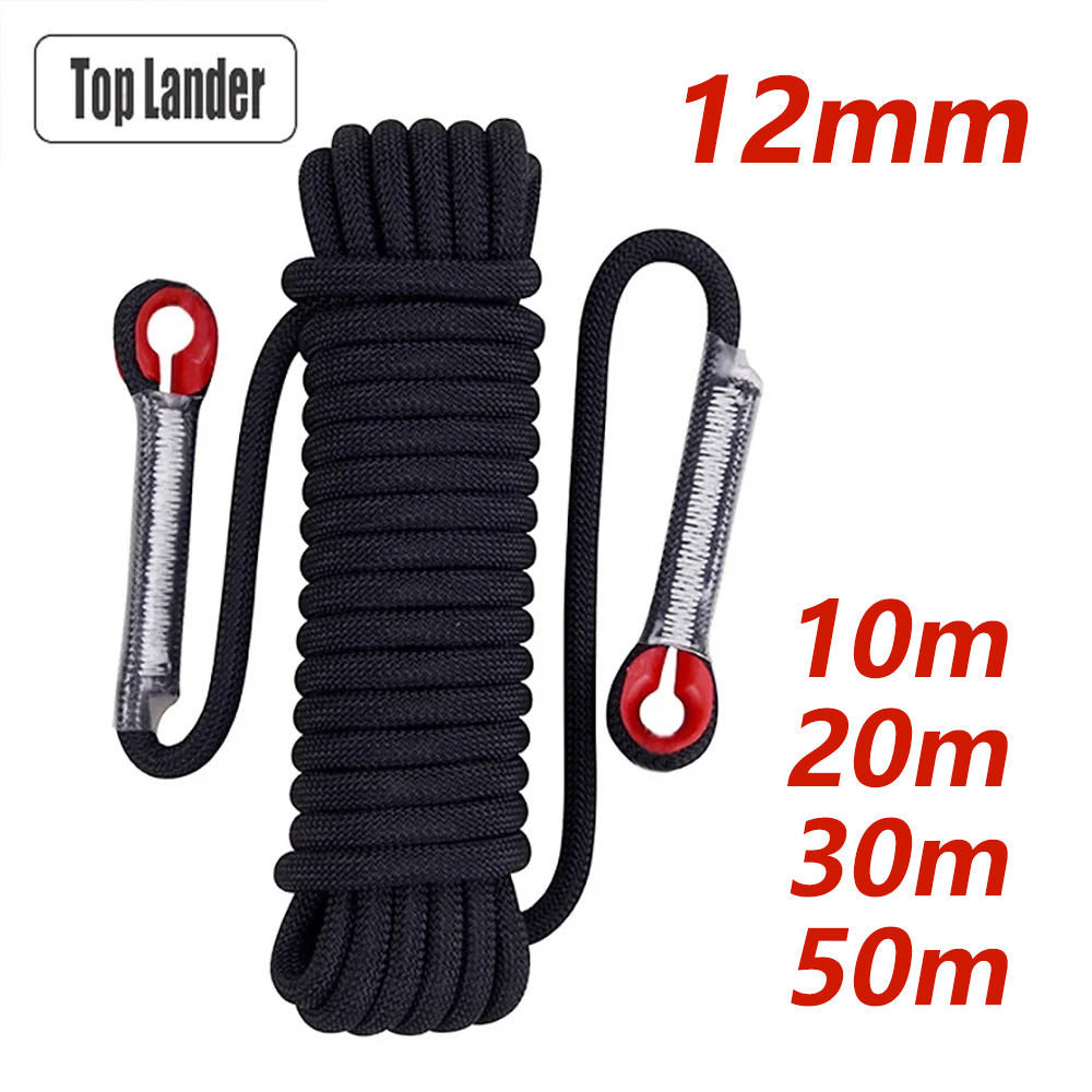 12mm Safety Life Rope Climbing - مراجعة Rope Climbing Static وسعره