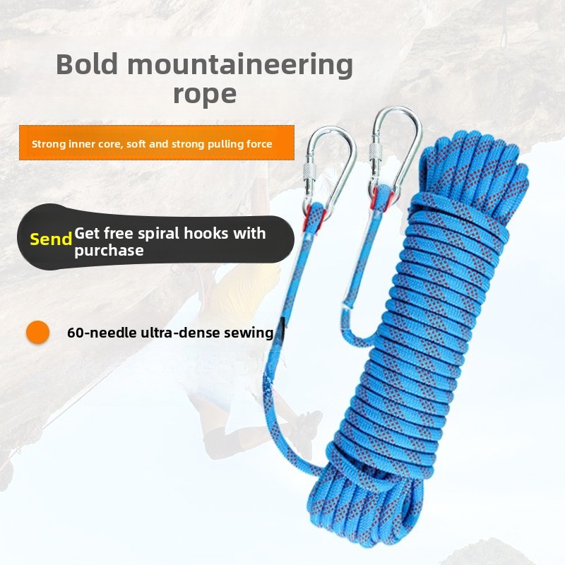 10mm Rock Climbing Rope 10M Ou - مراجعة Rope Climbing Static وسعره