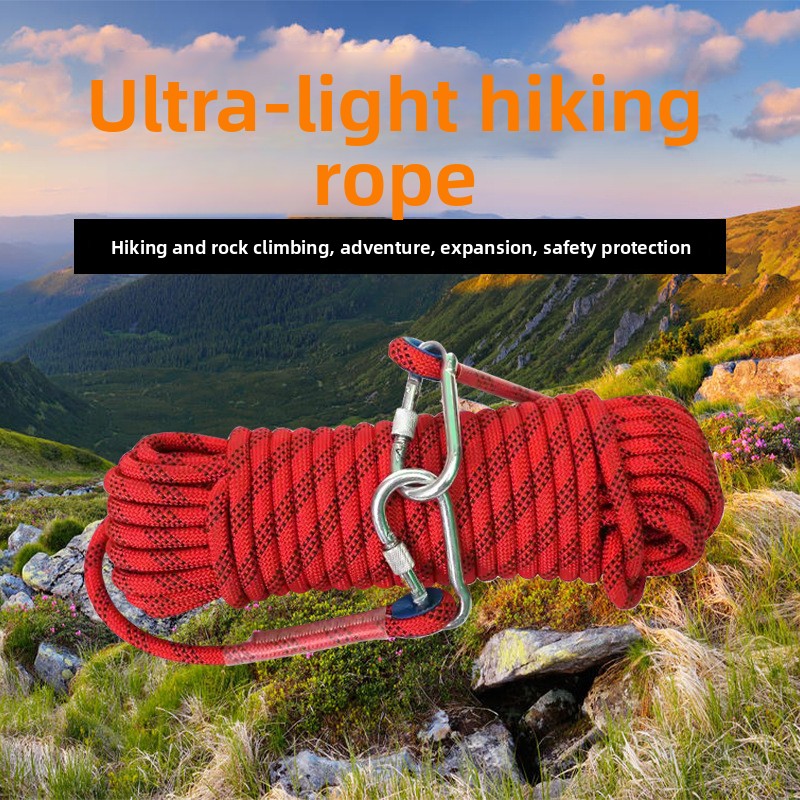 10mm Rock Climbing Rope 10M Ou - مراجعة Rope Climbing Static وسعره