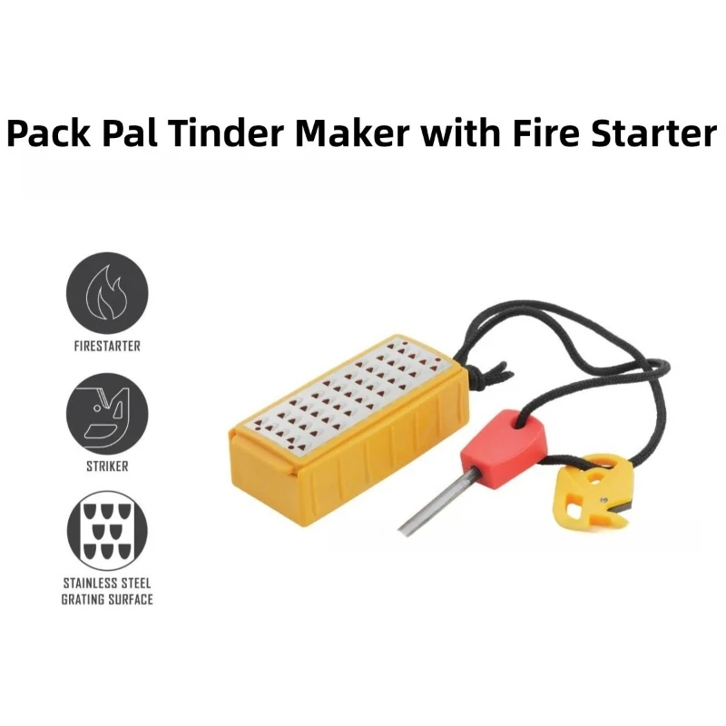 Lightweight Tinder Maker with  - مراجعة Fire Piston Starter وسعره