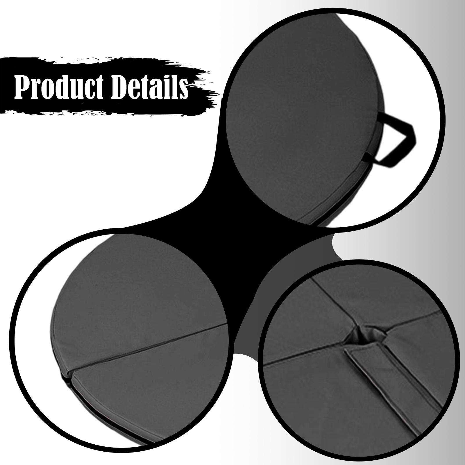 Crash Mat Round Folding Portab - مراجعة Crash Pad Folding وسعره
