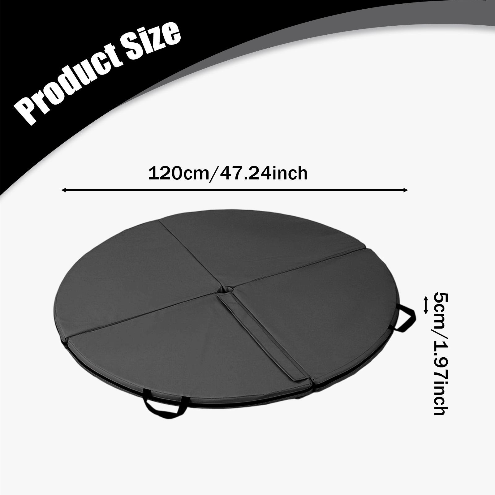 Crash Mat Round Folding Portab - مراجعة Crash Pad Folding وسعره