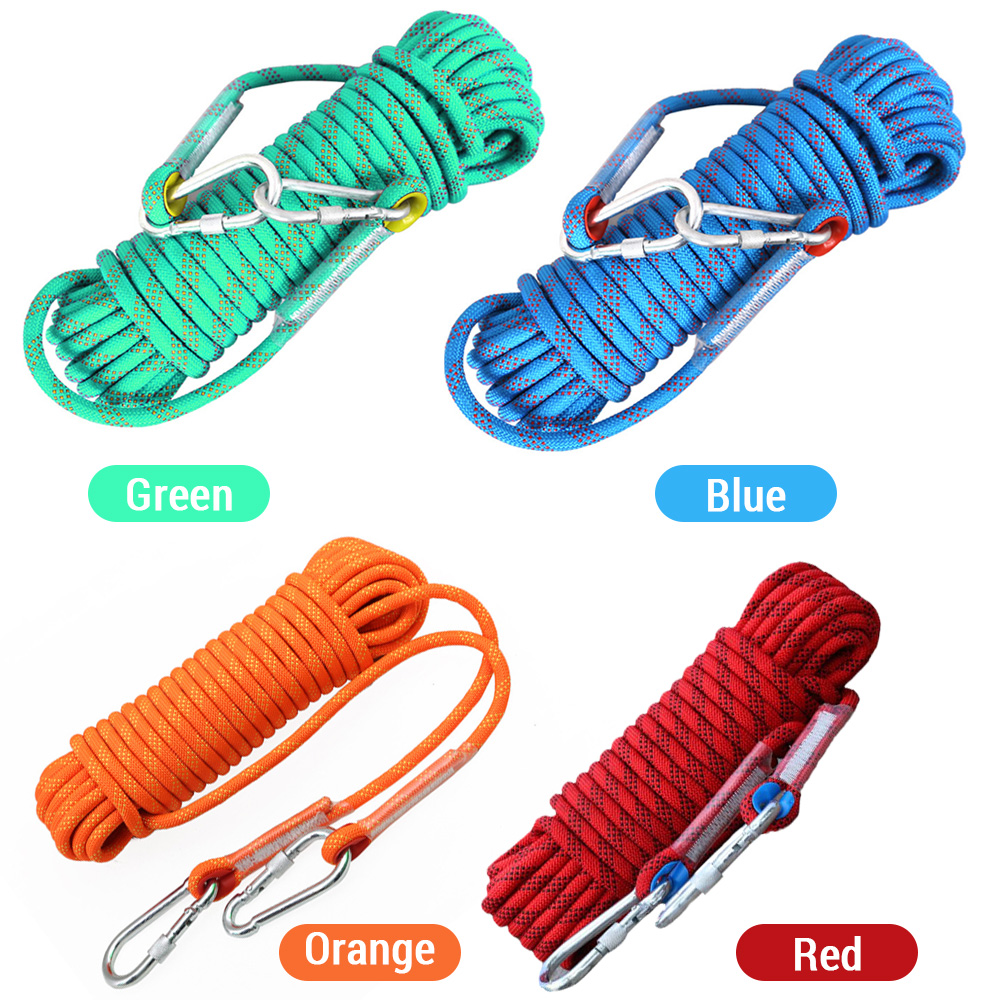 10mm Climbing Rope 10M/20M/30M - مراجعة Rope Climbing Static وسعره