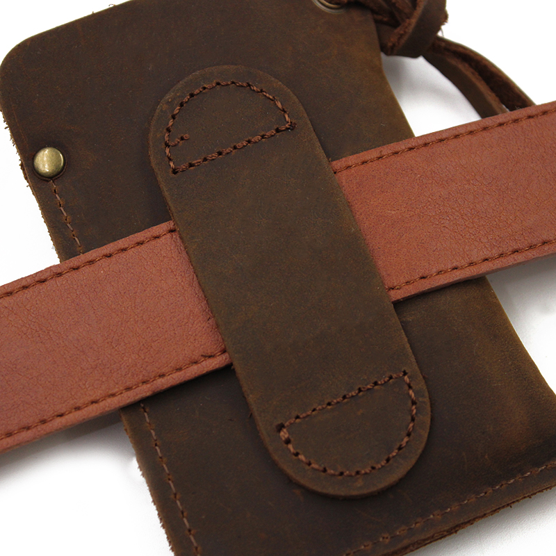 Genuine Leather EDC Organizer  - مراجعة Fire Piston Starter وسعره